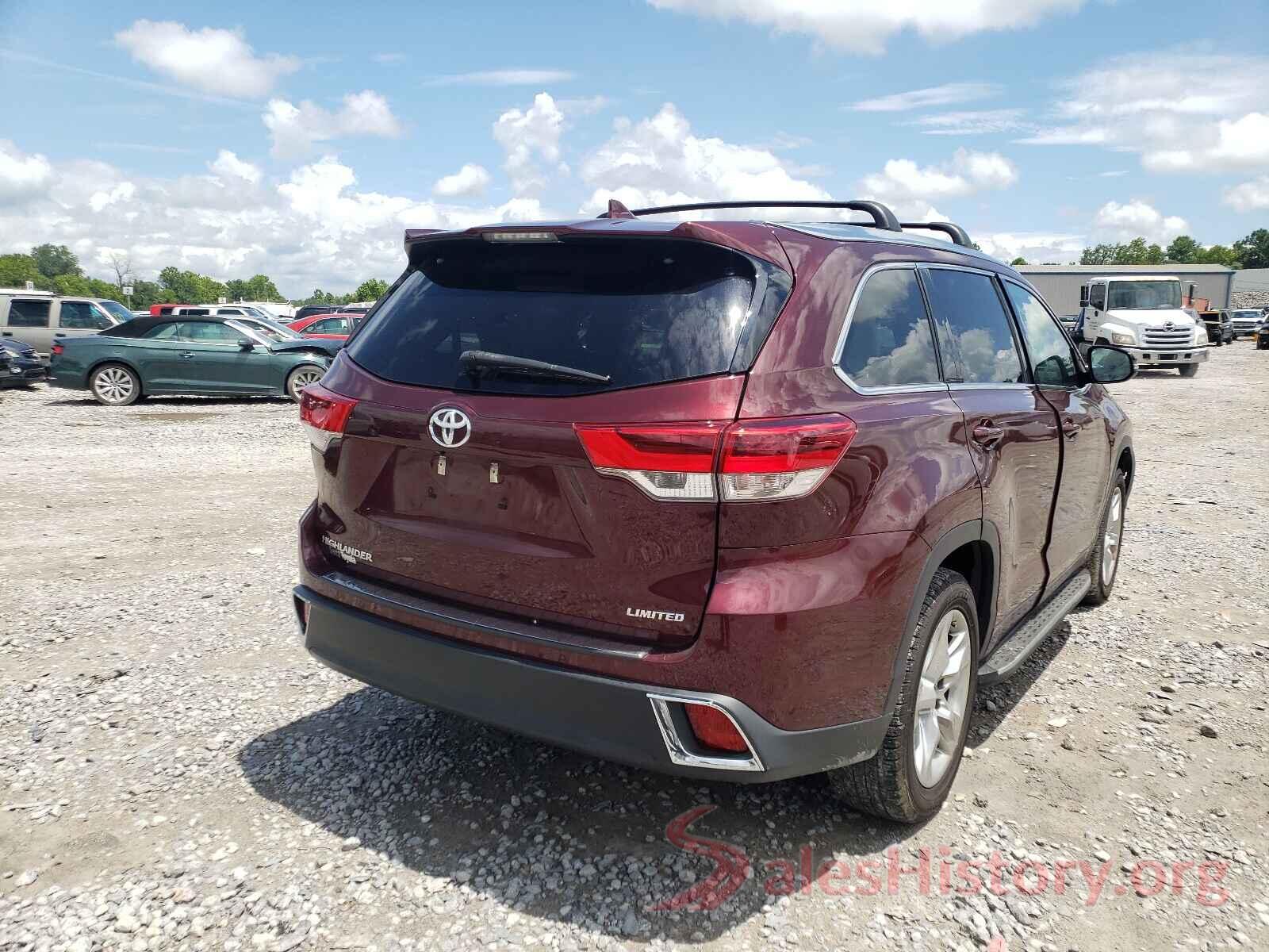 5TDYZRFH9HS205674 2017 TOYOTA HIGHLANDER