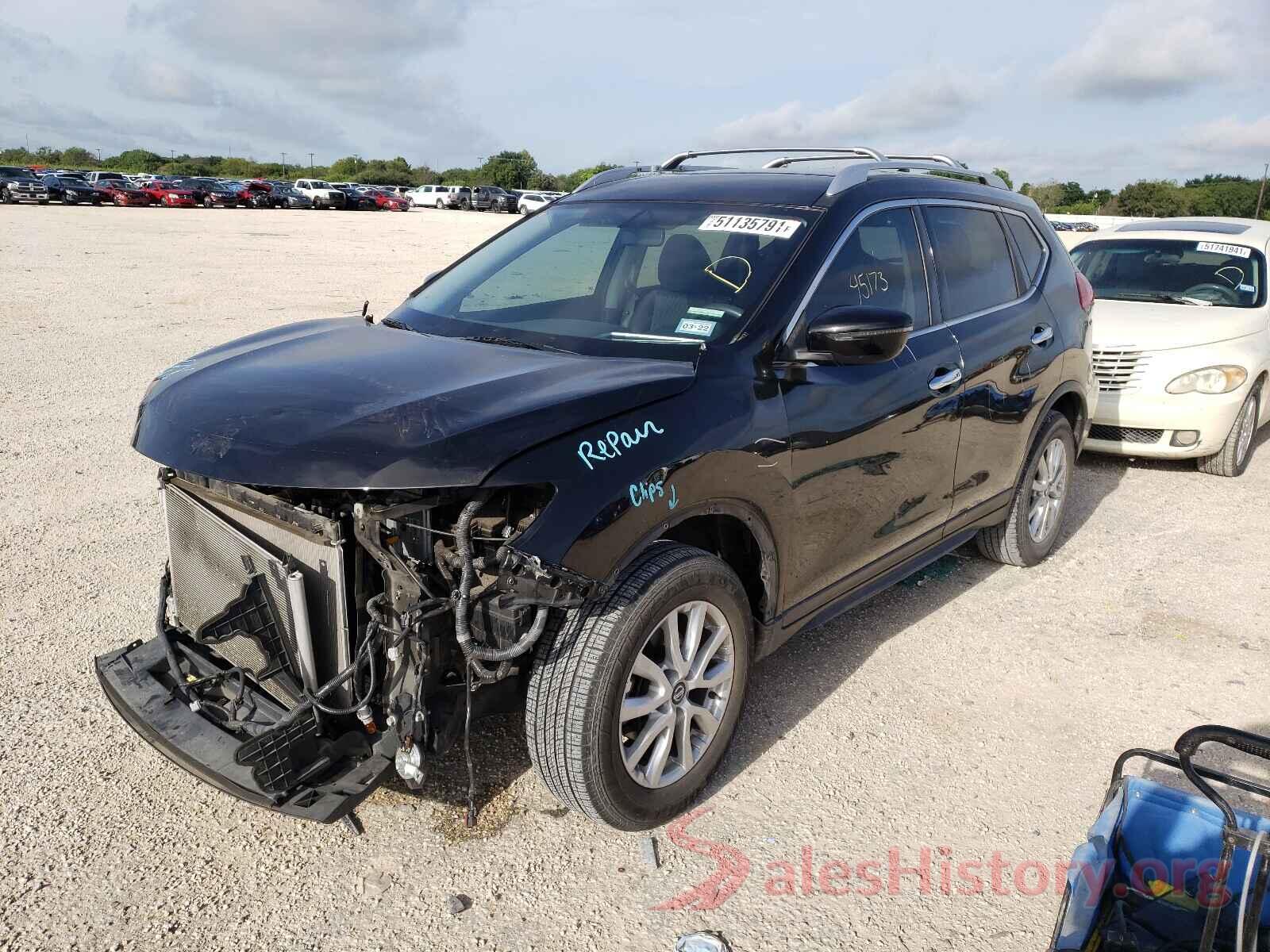 KNMAT2MT7HP598540 2017 NISSAN ROGUE