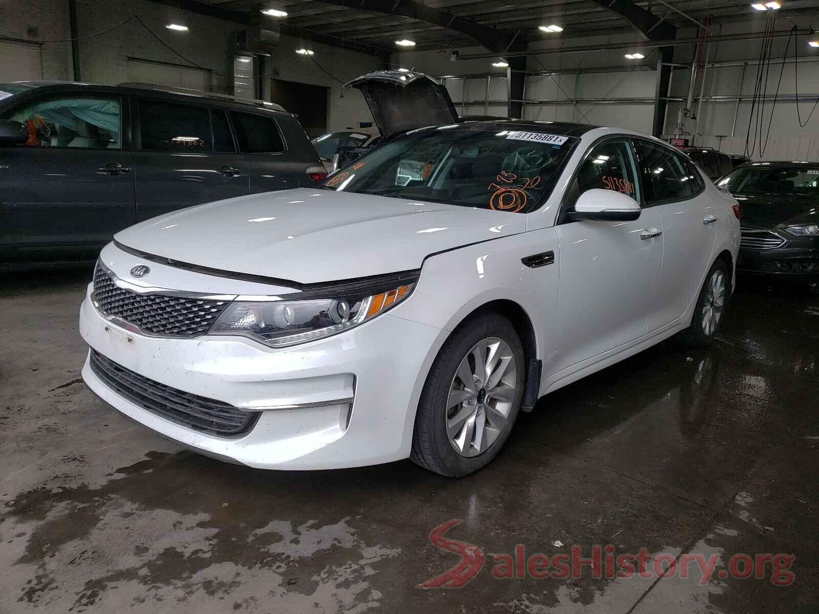 5XXGU4L32GG121296 2016 KIA OPTIMA