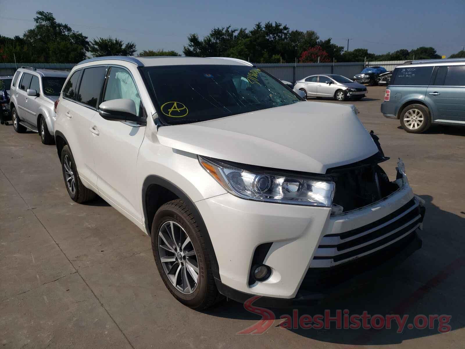 5TDKZRFH8JS548701 2018 TOYOTA HIGHLANDER