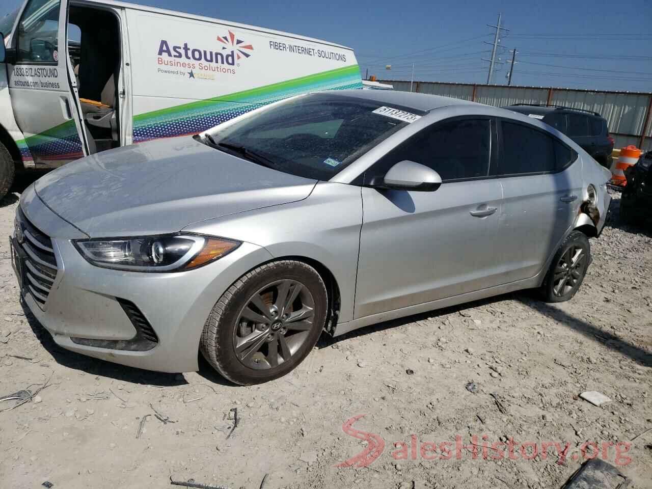 5NPD84LF5JH263901 2018 HYUNDAI ELANTRA