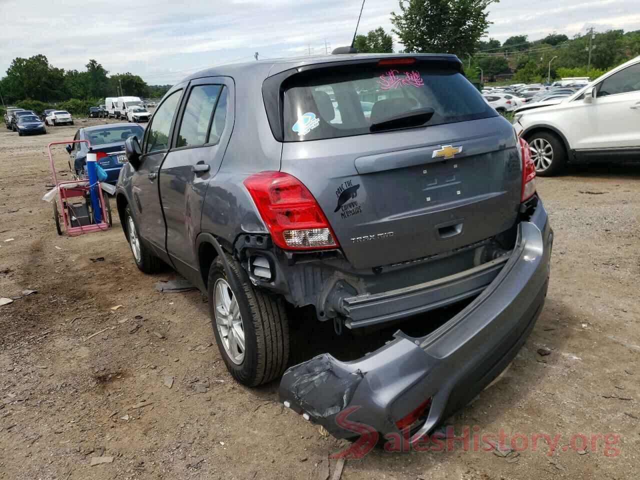 3GNCJNSB2LL298359 2020 CHEVROLET TRAX