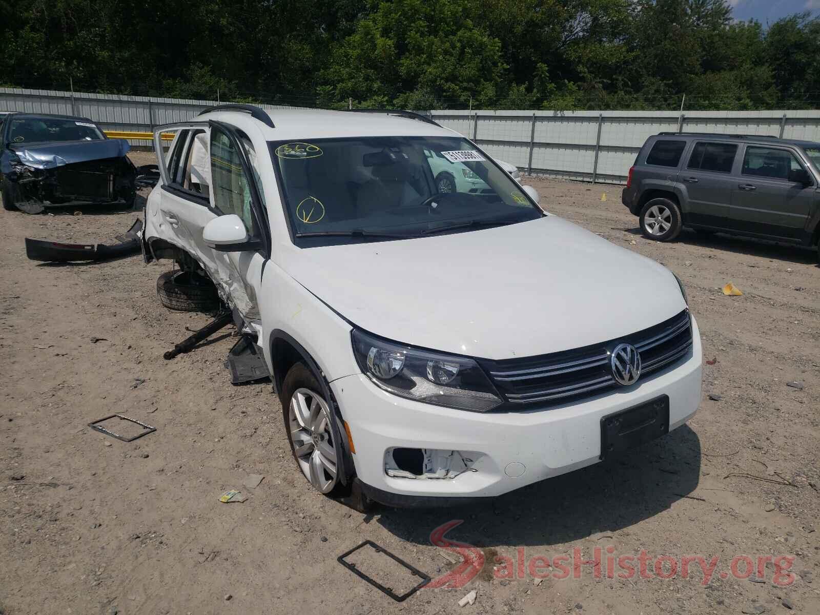 WVGBV7AX8GW598145 2016 VOLKSWAGEN TIGUAN