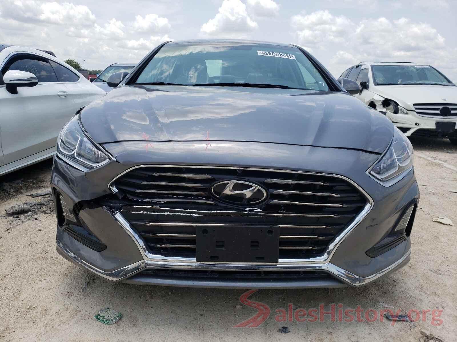 5NPE24AFXKH790455 2019 HYUNDAI SONATA