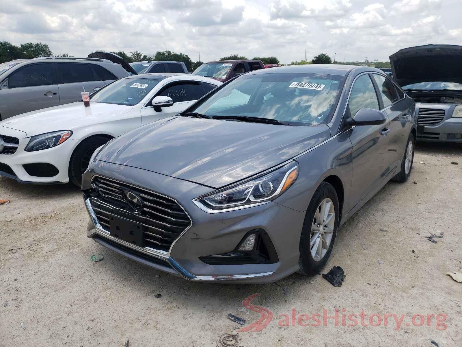 5NPE24AFXKH790455 2019 HYUNDAI SONATA