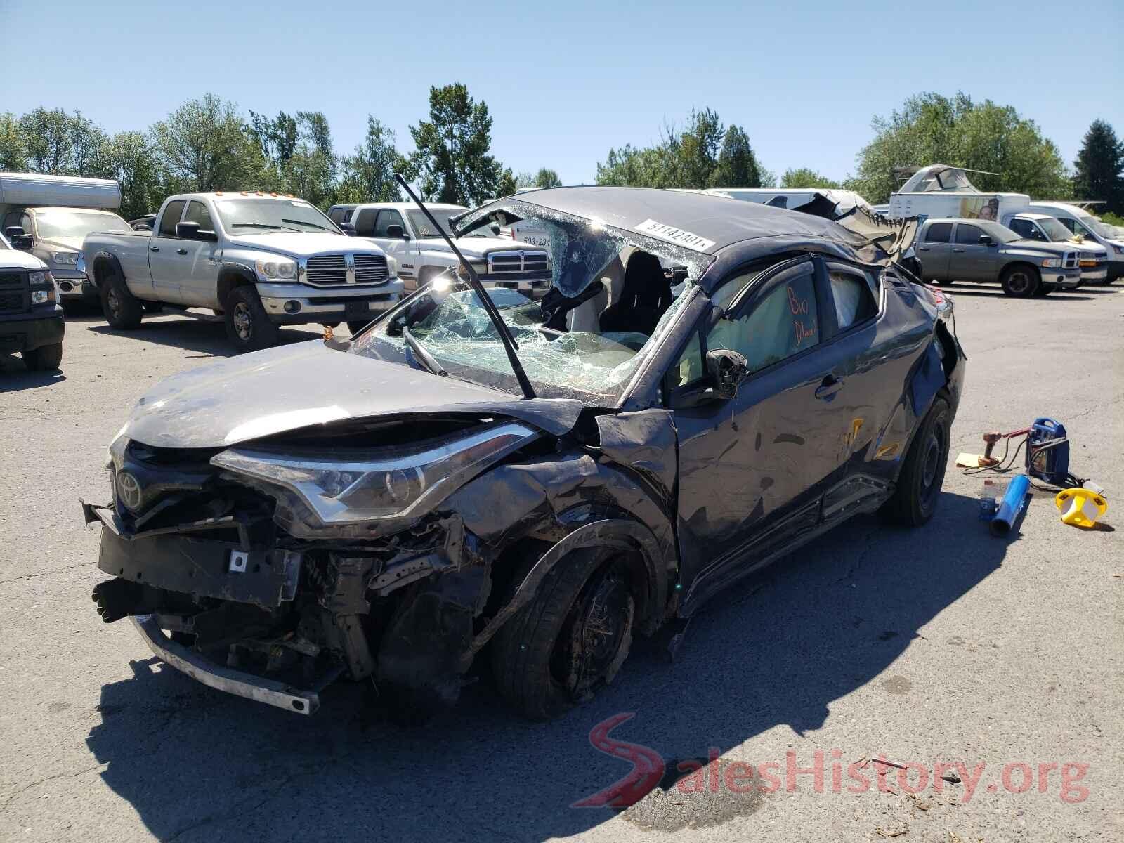 JTNKHMBX5K1057998 2019 TOYOTA C-HR