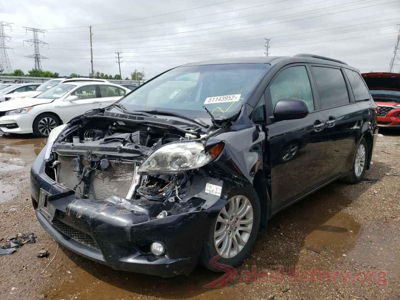 5TDYK3DC3GS736005 2016 TOYOTA SIENNA