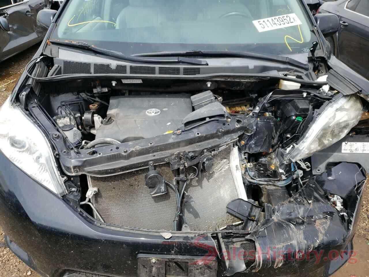 5TDYK3DC3GS736005 2016 TOYOTA SIENNA