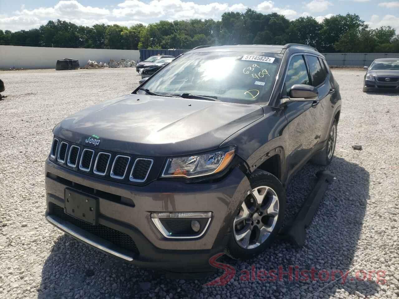 3C4NJDCB9KT639409 2019 JEEP COMPASS