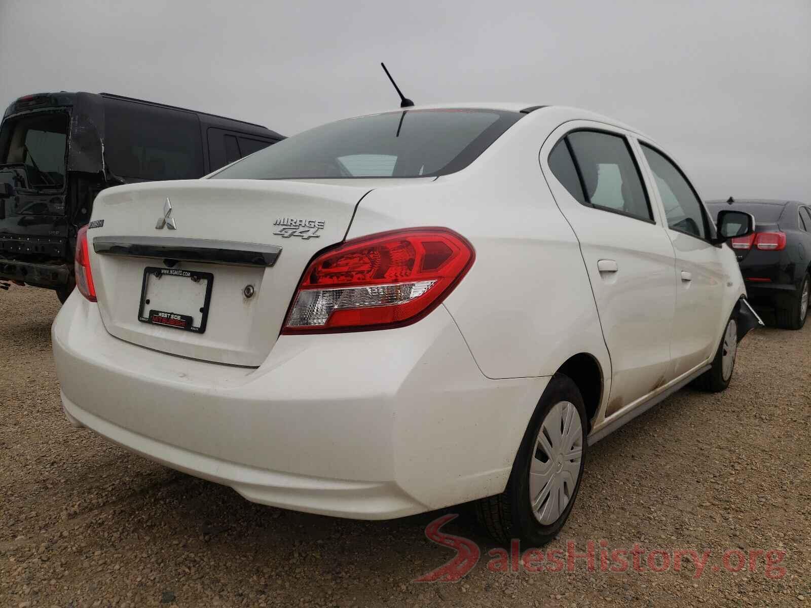 ML32F3FJ6KHF13532 2019 MITSUBISHI MIRAGE