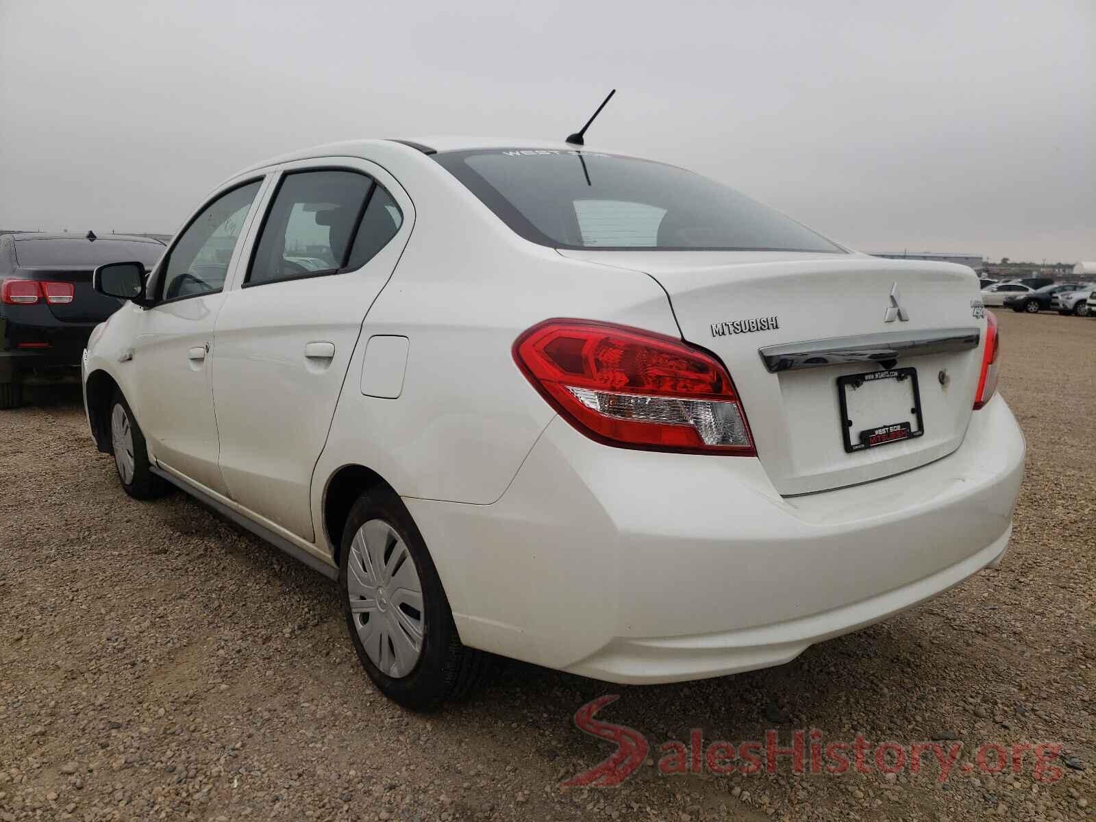 ML32F3FJ6KHF13532 2019 MITSUBISHI MIRAGE