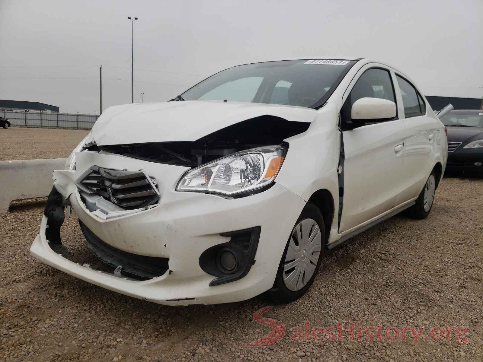 ML32F3FJ6KHF13532 2019 MITSUBISHI MIRAGE