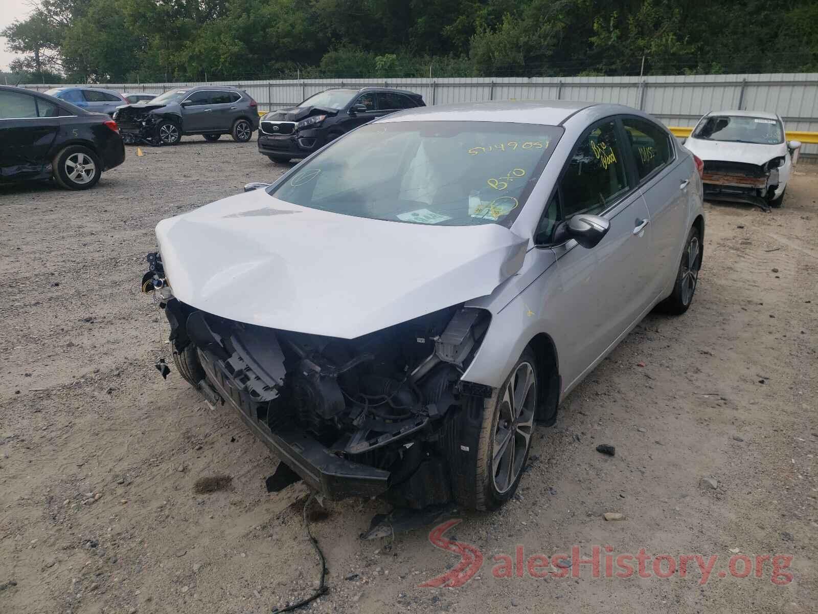 KNAFX4A89G5479949 2016 KIA FORTE