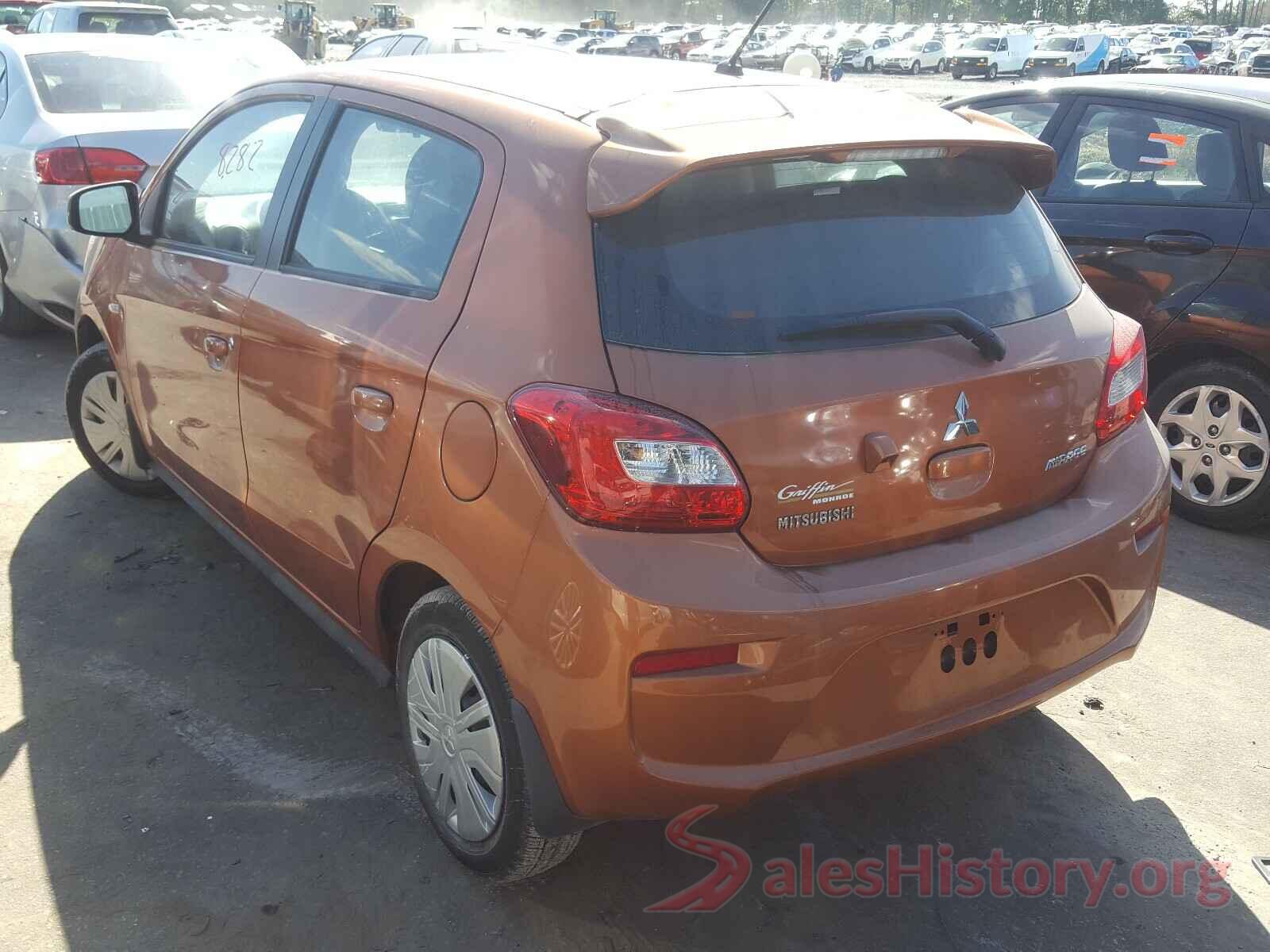 ML32A3HJ8KH015552 2019 MITSUBISHI MIRAGE