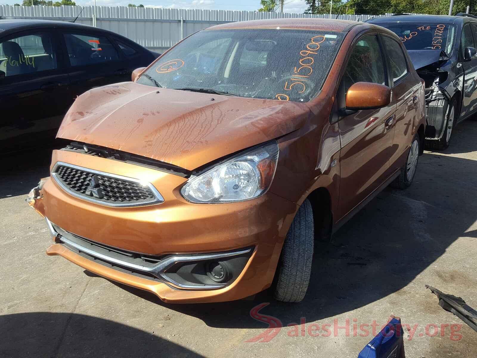 ML32A3HJ8KH015552 2019 MITSUBISHI MIRAGE