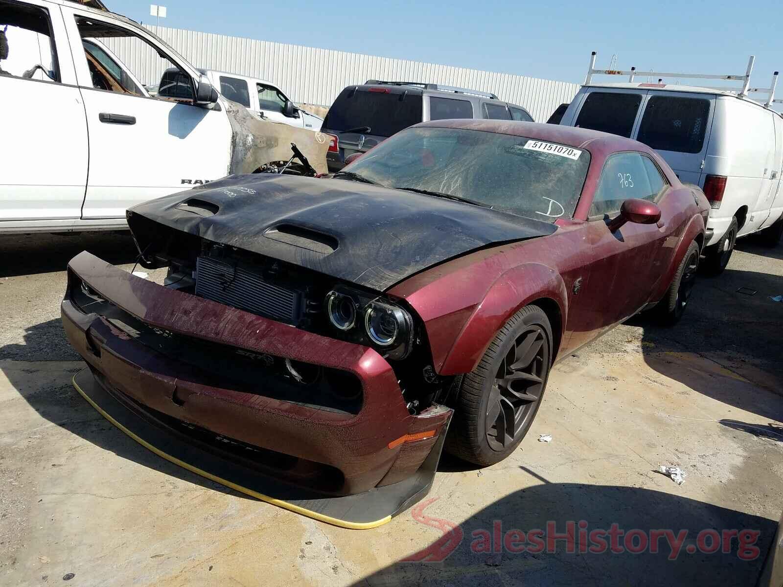 2C3CDZL93KH581349 2019 DODGE CHALLENGER