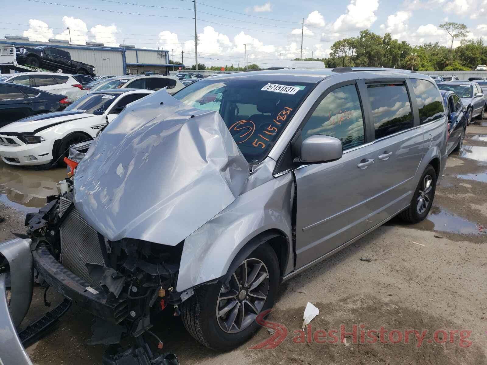 2C4RDGCG8HR617015 2017 DODGE GRAND CARA