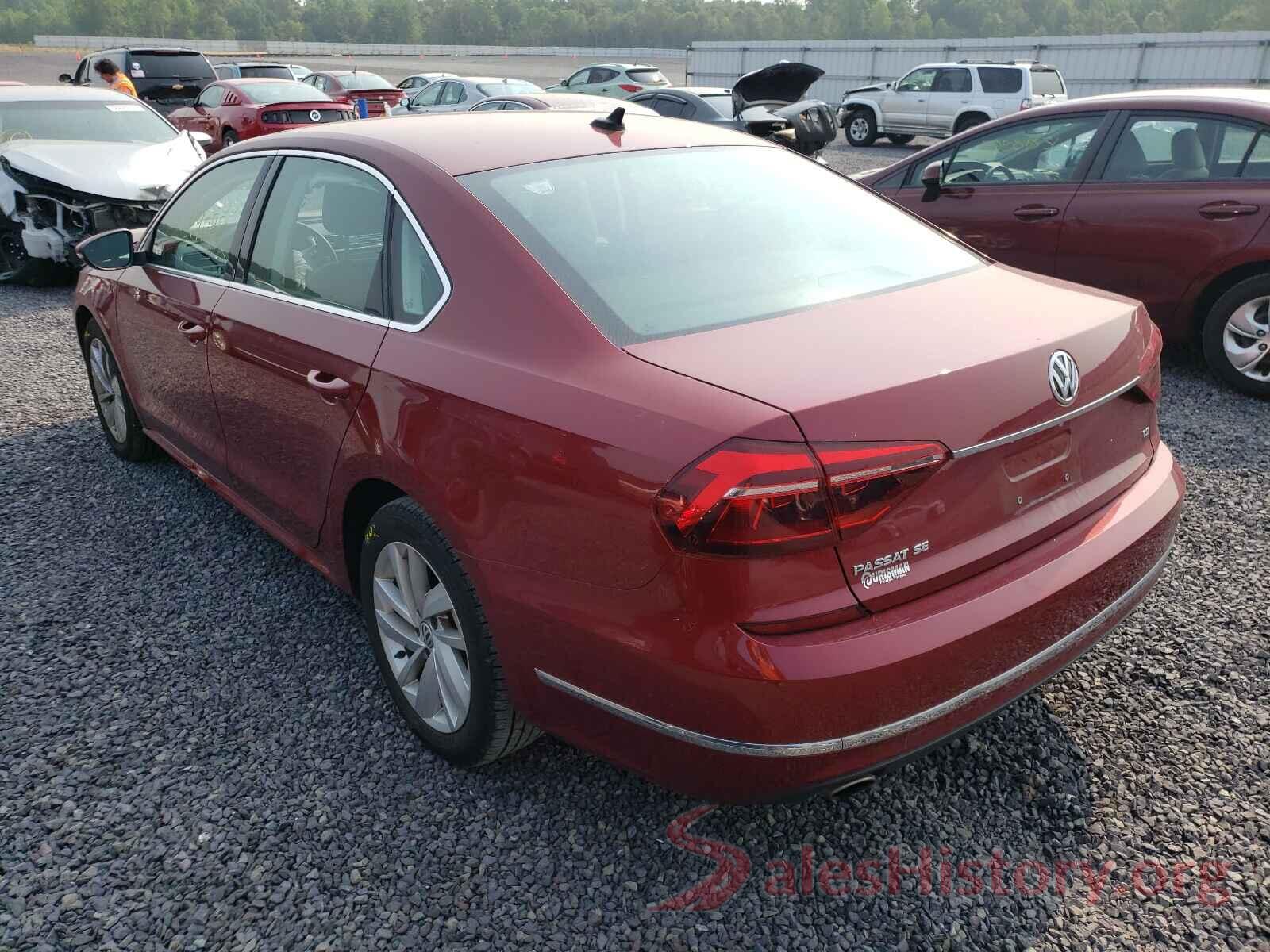 1VWBA7A32JC012297 2018 VOLKSWAGEN PASSAT