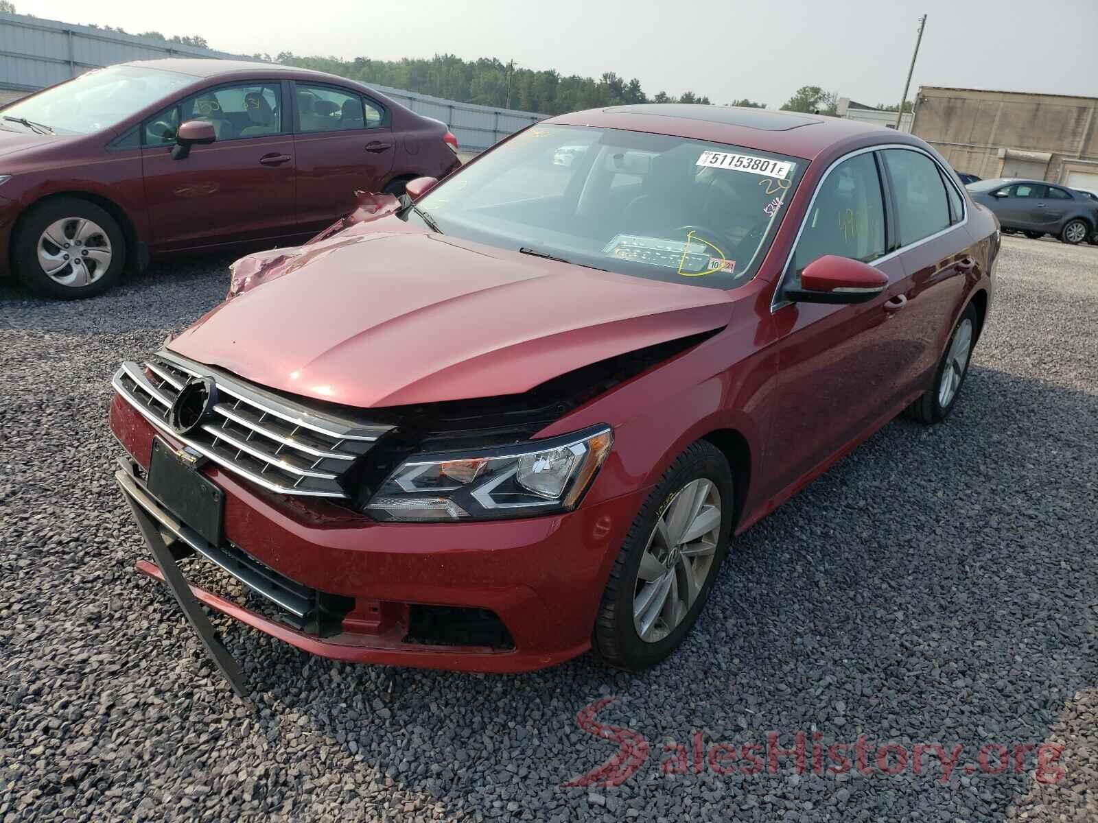 1VWBA7A32JC012297 2018 VOLKSWAGEN PASSAT