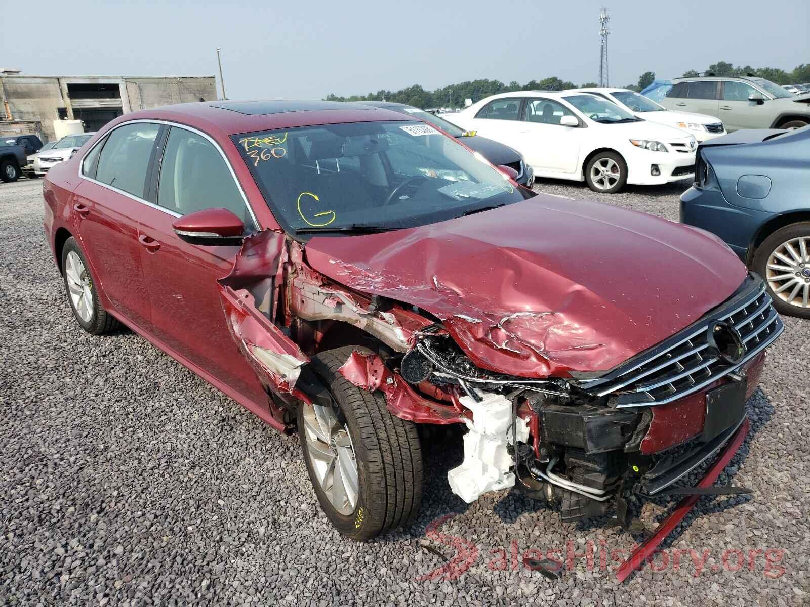 1VWBA7A32JC012297 2018 VOLKSWAGEN PASSAT