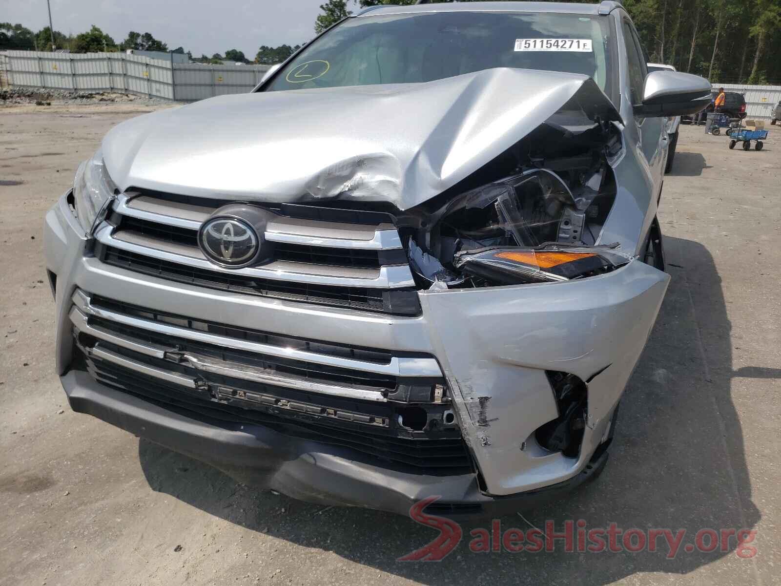 5TDYZRFH7HS234381 2017 TOYOTA HIGHLANDER