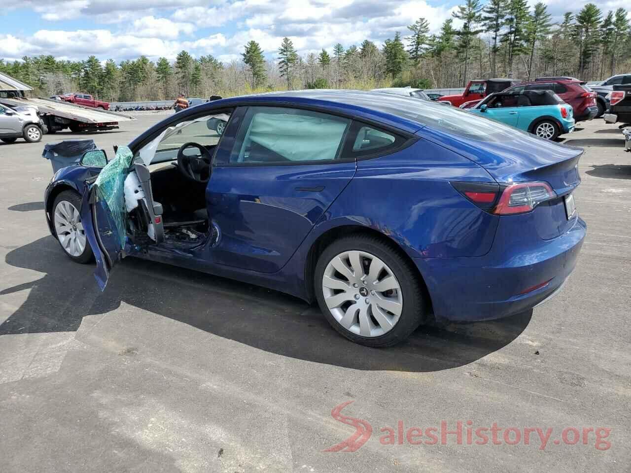 5YJ3E1EB3NF114579 2022 TESLA MODEL 3