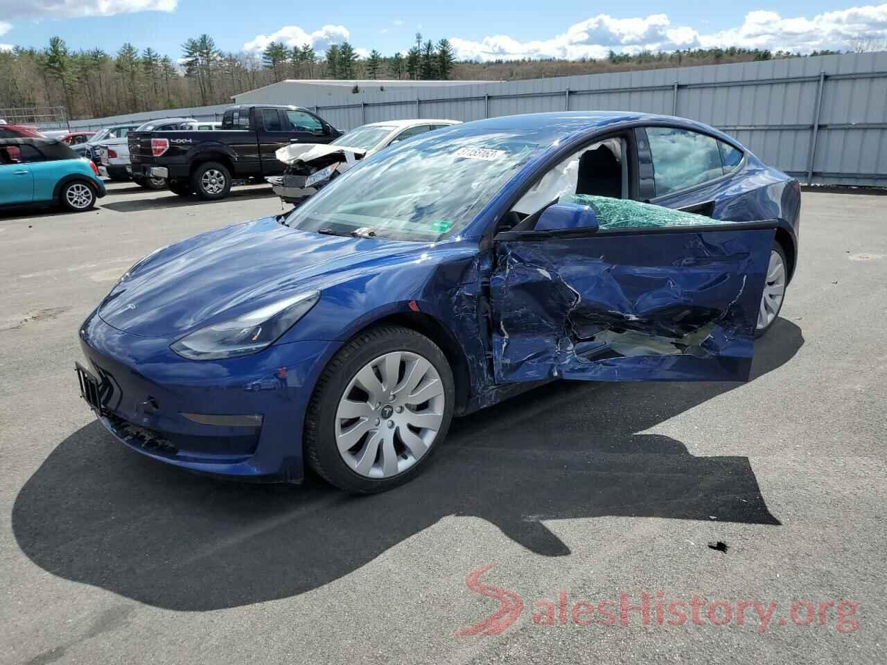 5YJ3E1EB3NF114579 2022 TESLA MODEL 3