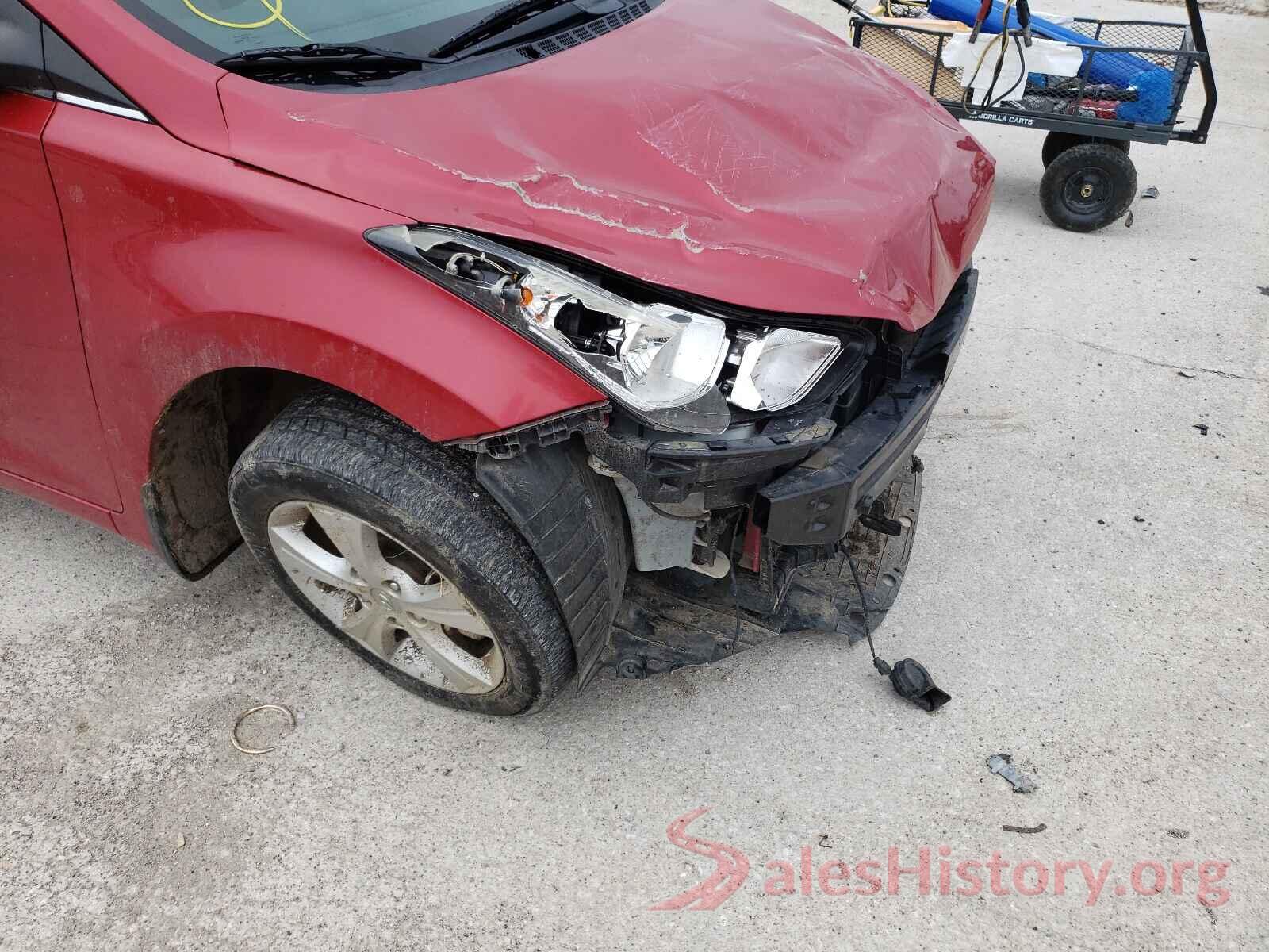 KMHDH4AE9GU555801 2016 HYUNDAI ELANTRA