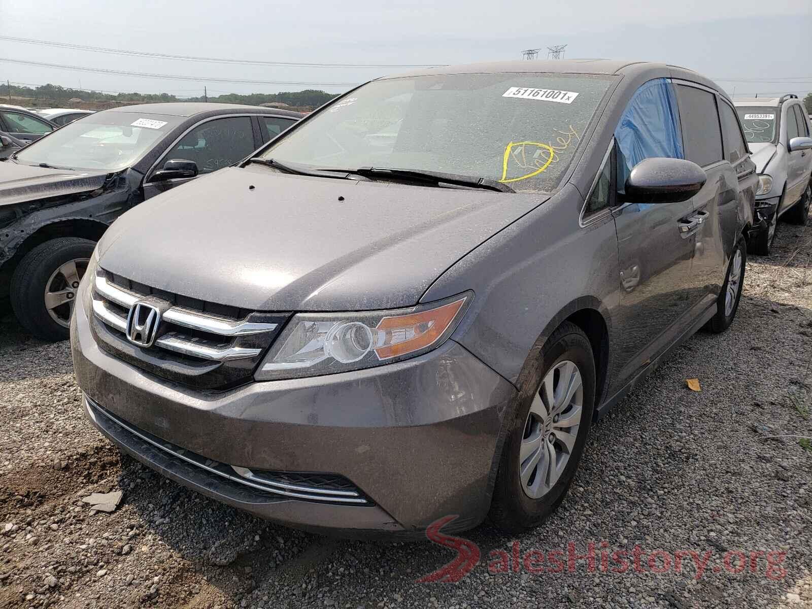 5FNRL5H60GB080254 2016 HONDA ODYSSEY