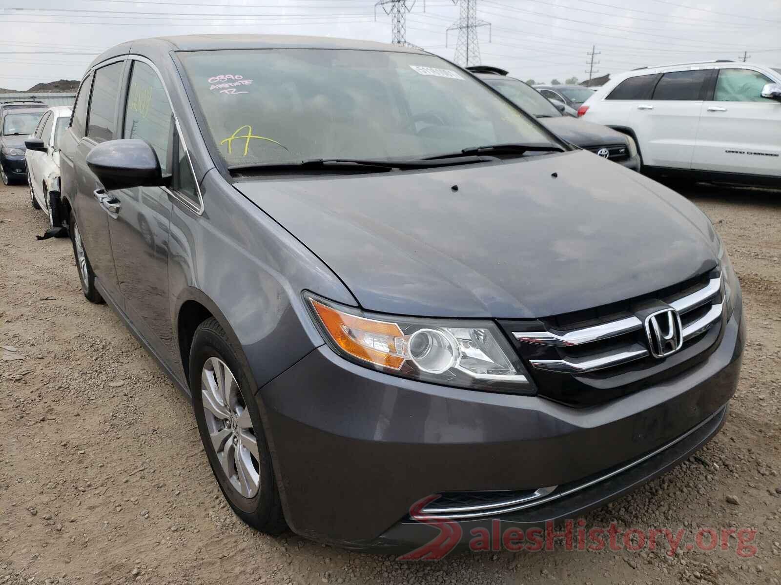 5FNRL5H60GB080254 2016 HONDA ODYSSEY