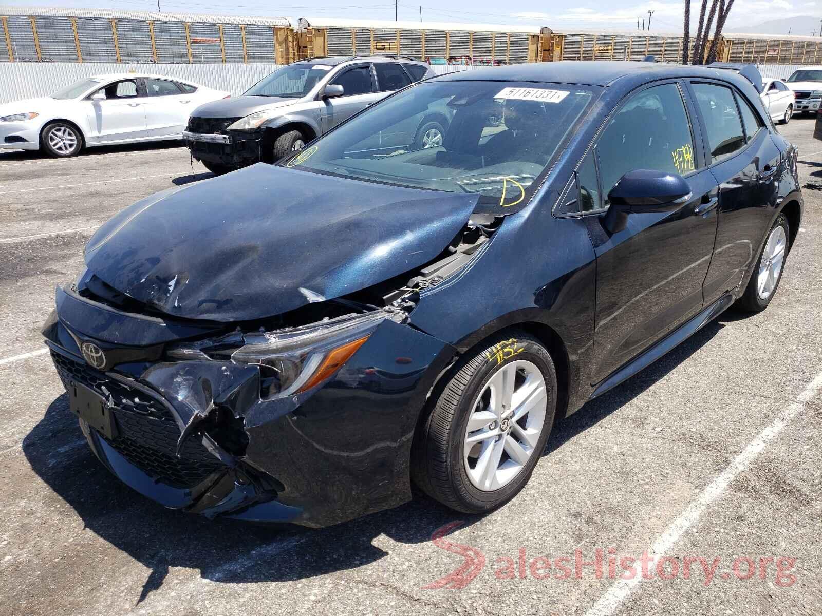 JTNK4RBE6K3003850 2019 TOYOTA COROLLA