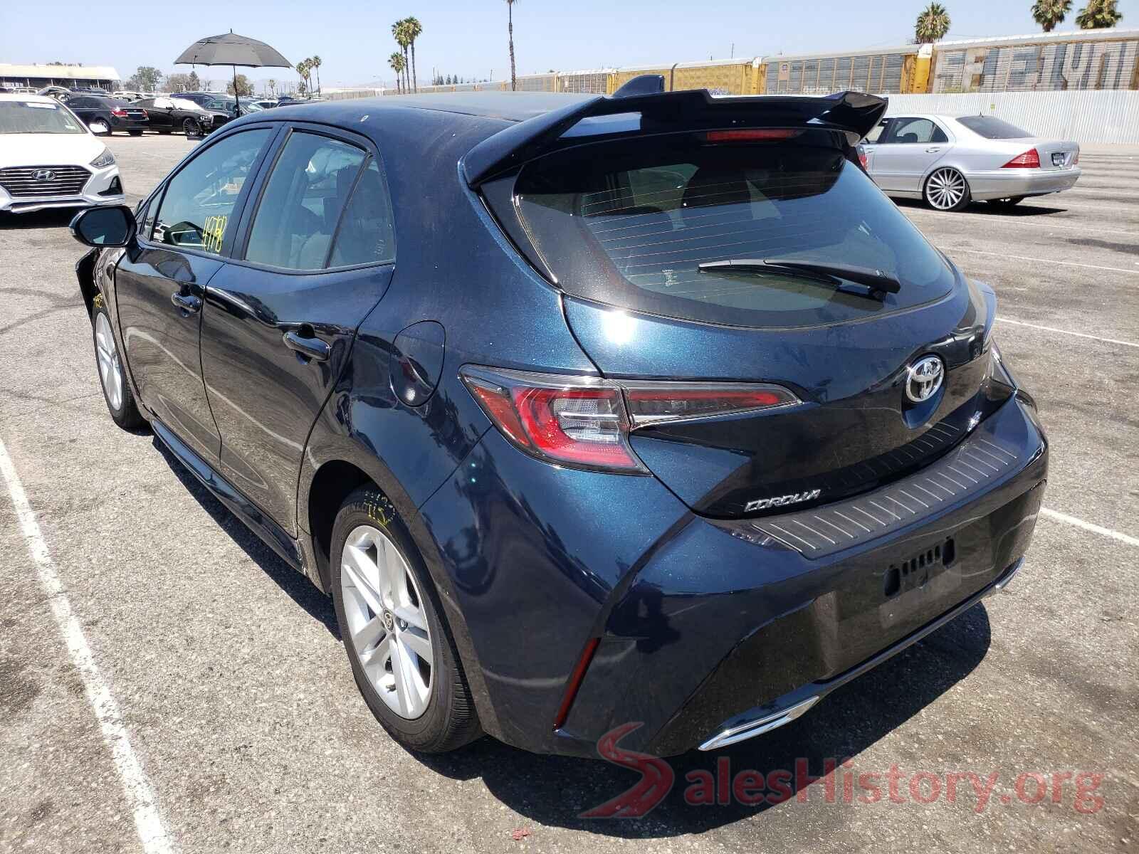 JTNK4RBE6K3003850 2019 TOYOTA COROLLA