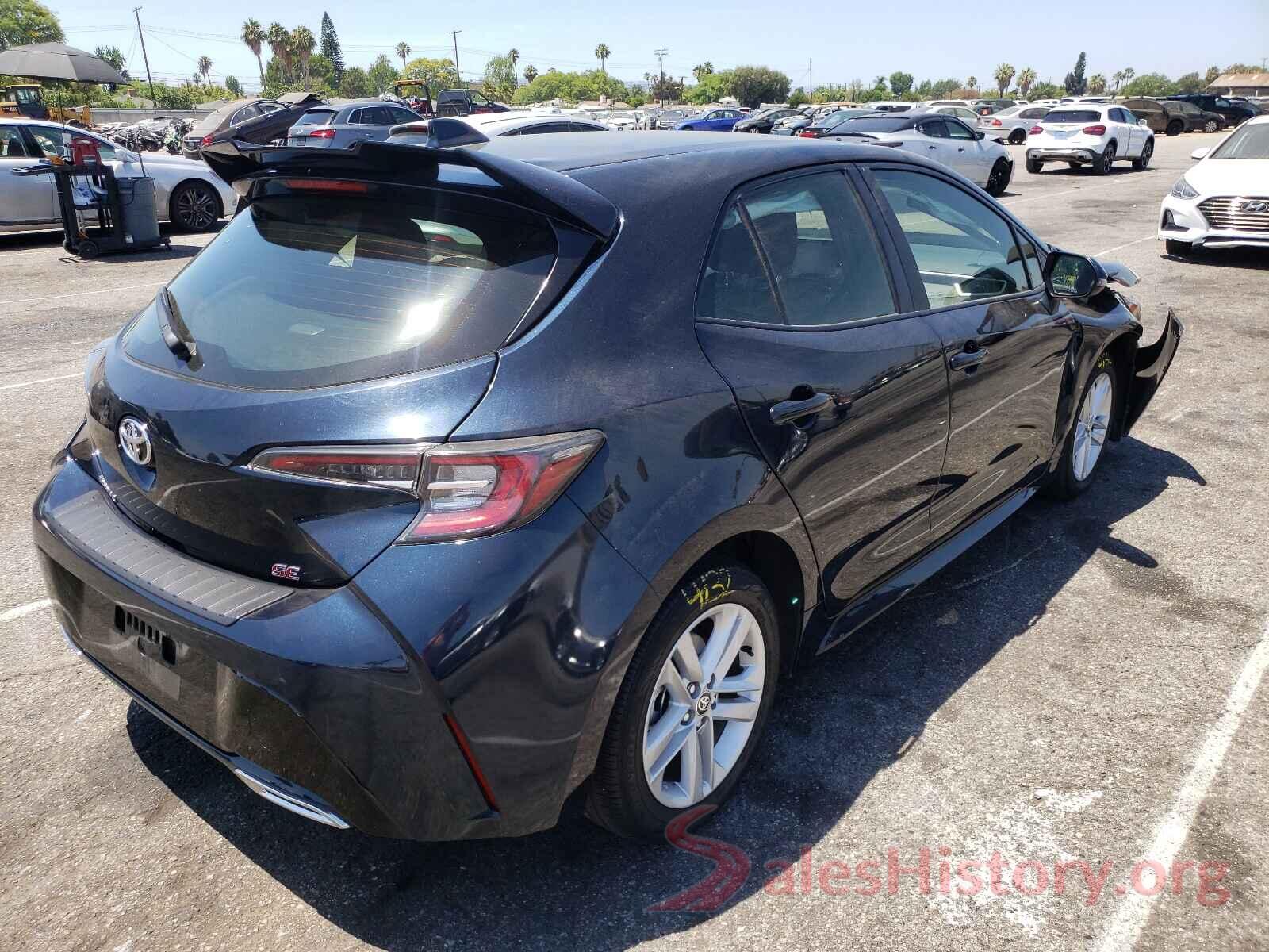 JTNK4RBE6K3003850 2019 TOYOTA COROLLA