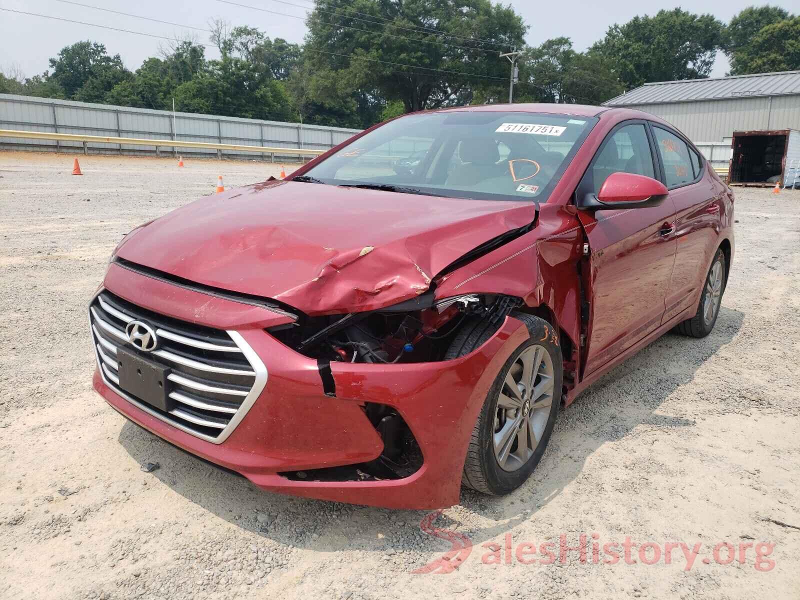 KMHD84LF4HU224874 2017 HYUNDAI ELANTRA