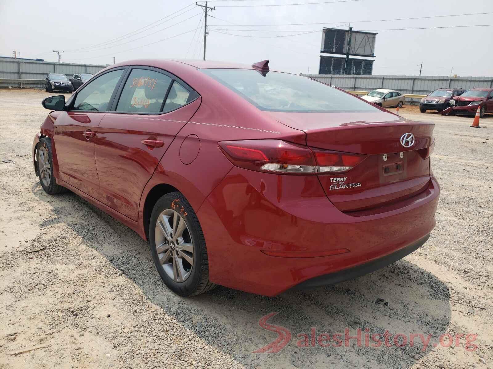 KMHD84LF4HU224874 2017 HYUNDAI ELANTRA