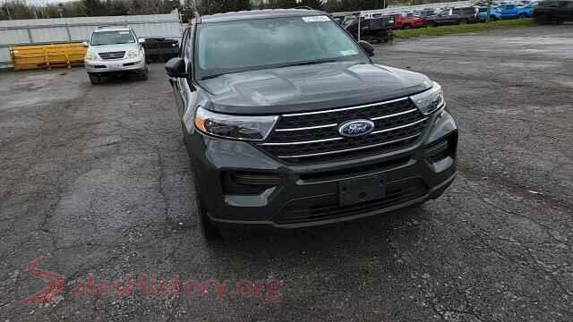 2024 FORD EXPLORER VIN 1FMSK8DHXRGA38692, trunk area