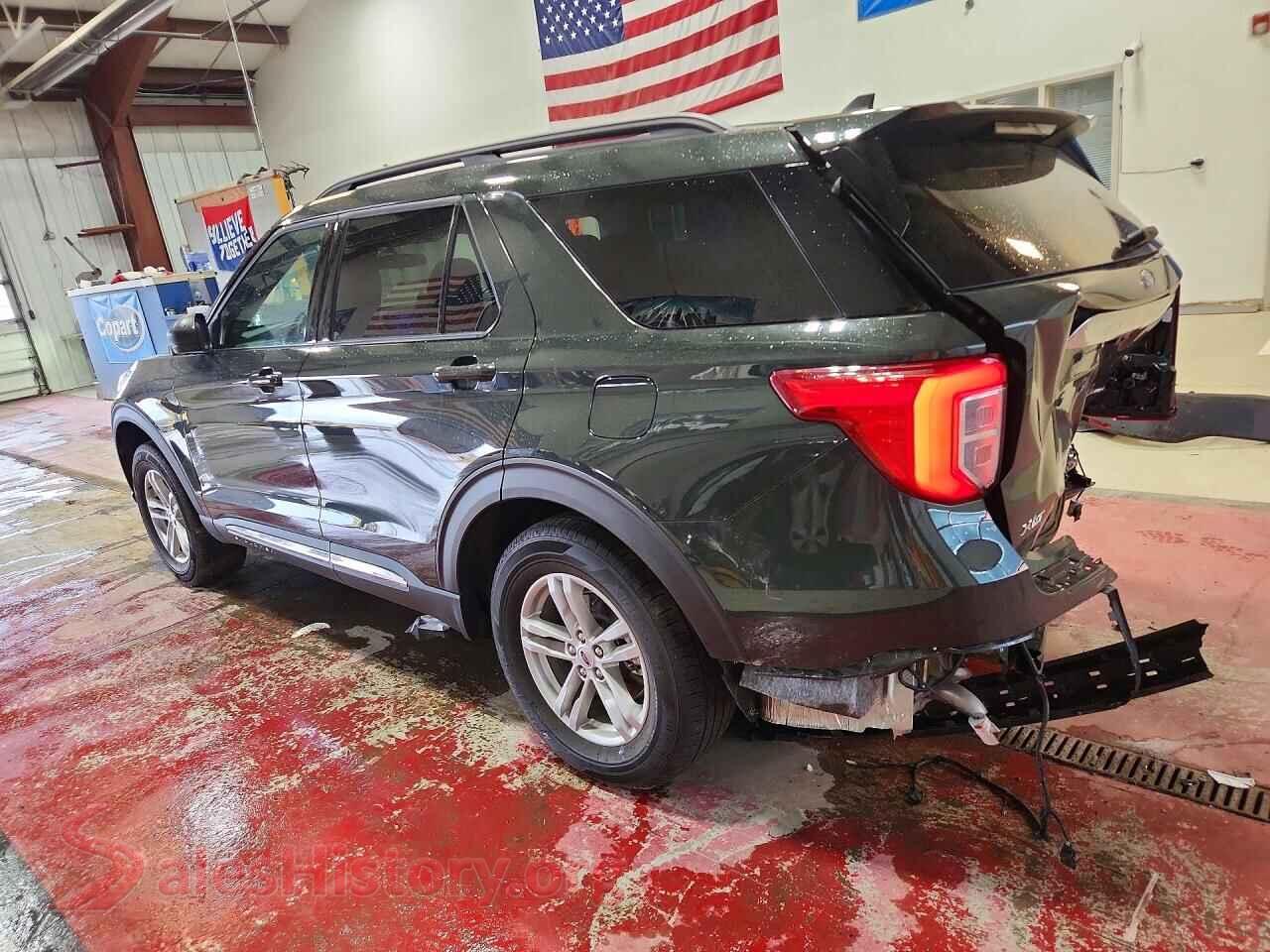 2024 FORD EXPLORER VIN 1FMSK8DHXRGA38692, front view