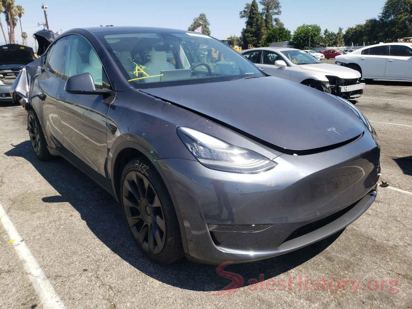 5YJYGAEE3MF153939 2021 TESLA MODEL Y