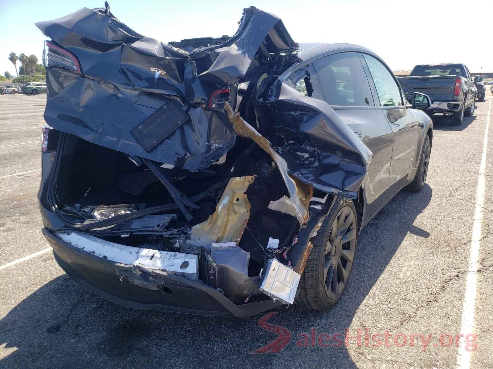 5YJYGAEE3MF153939 2021 TESLA MODEL Y