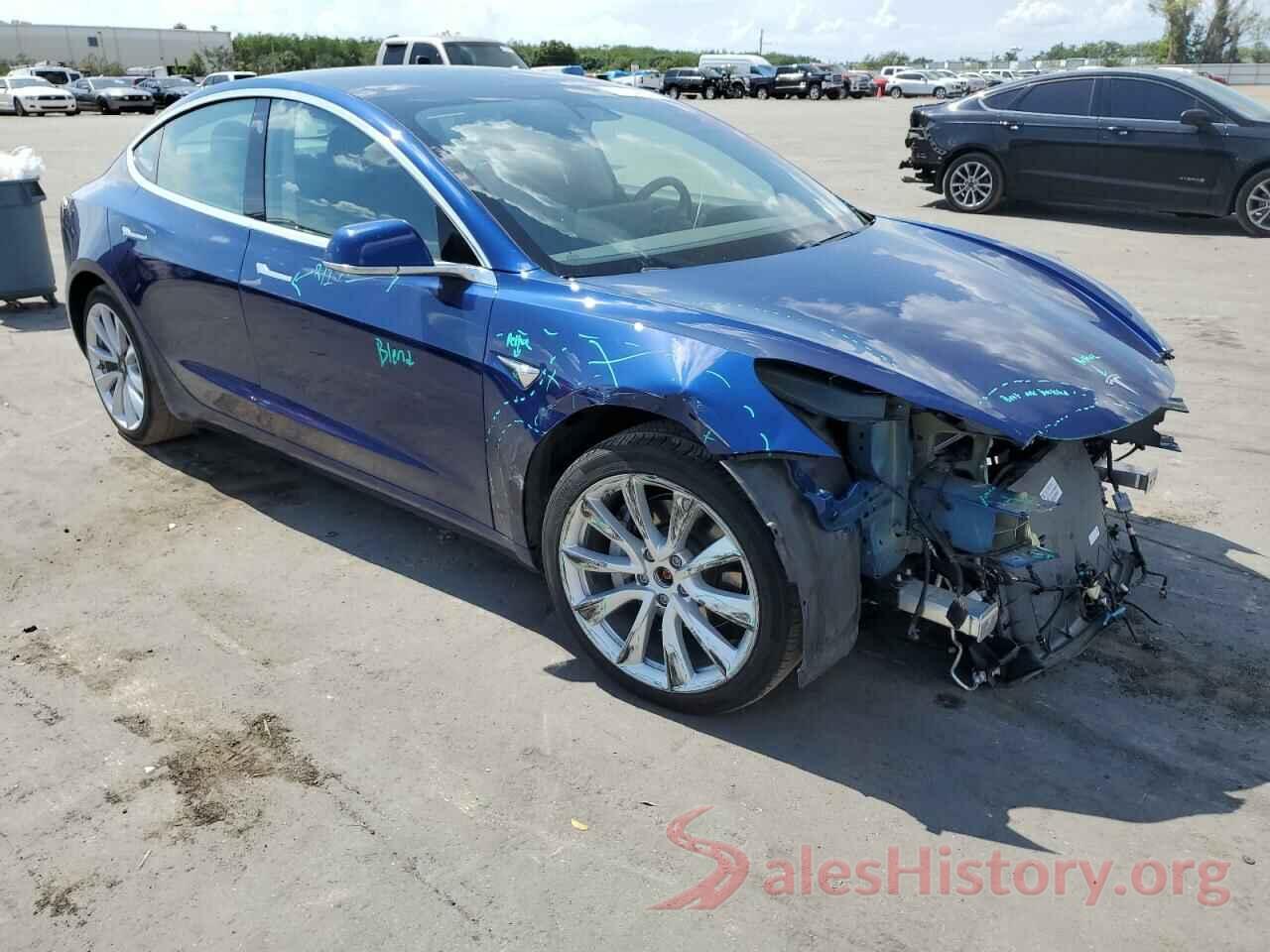 5YJ3E1EC5LF627399 2020 TESLA MODEL 3