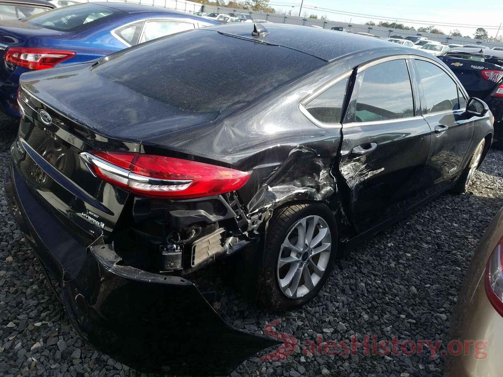 3FA6P0LU8KR187405 2019 FORD FUSION