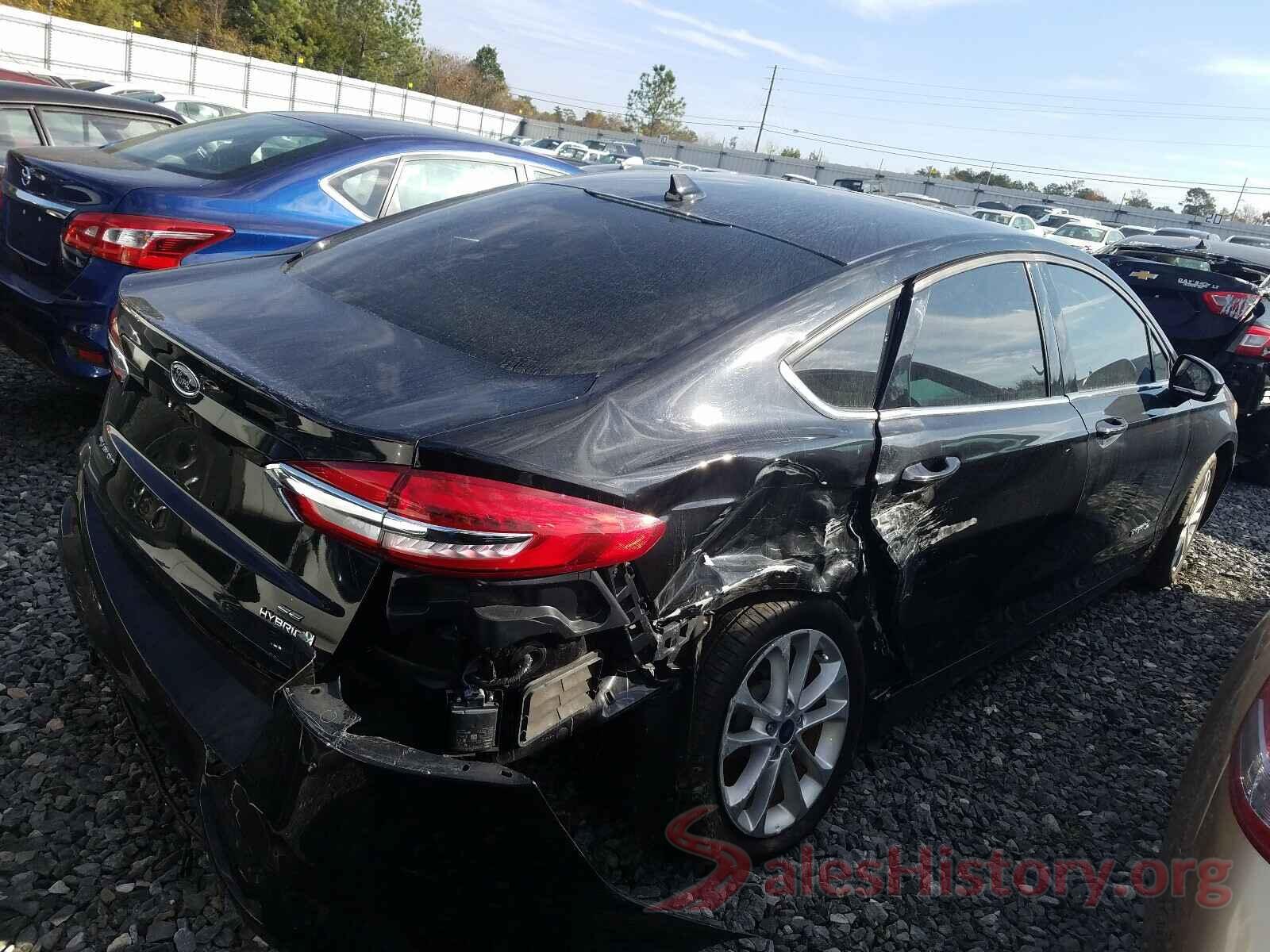 3FA6P0LU8KR187405 2019 FORD FUSION