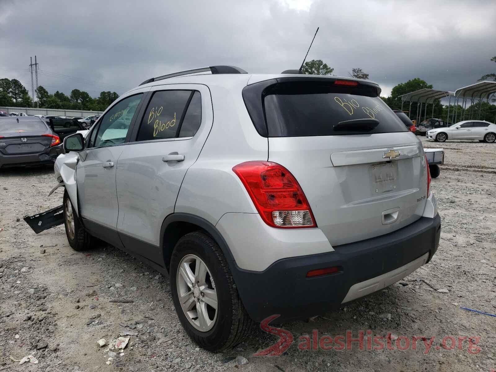 3GNCJLSB4GL265941 2016 CHEVROLET TRAX