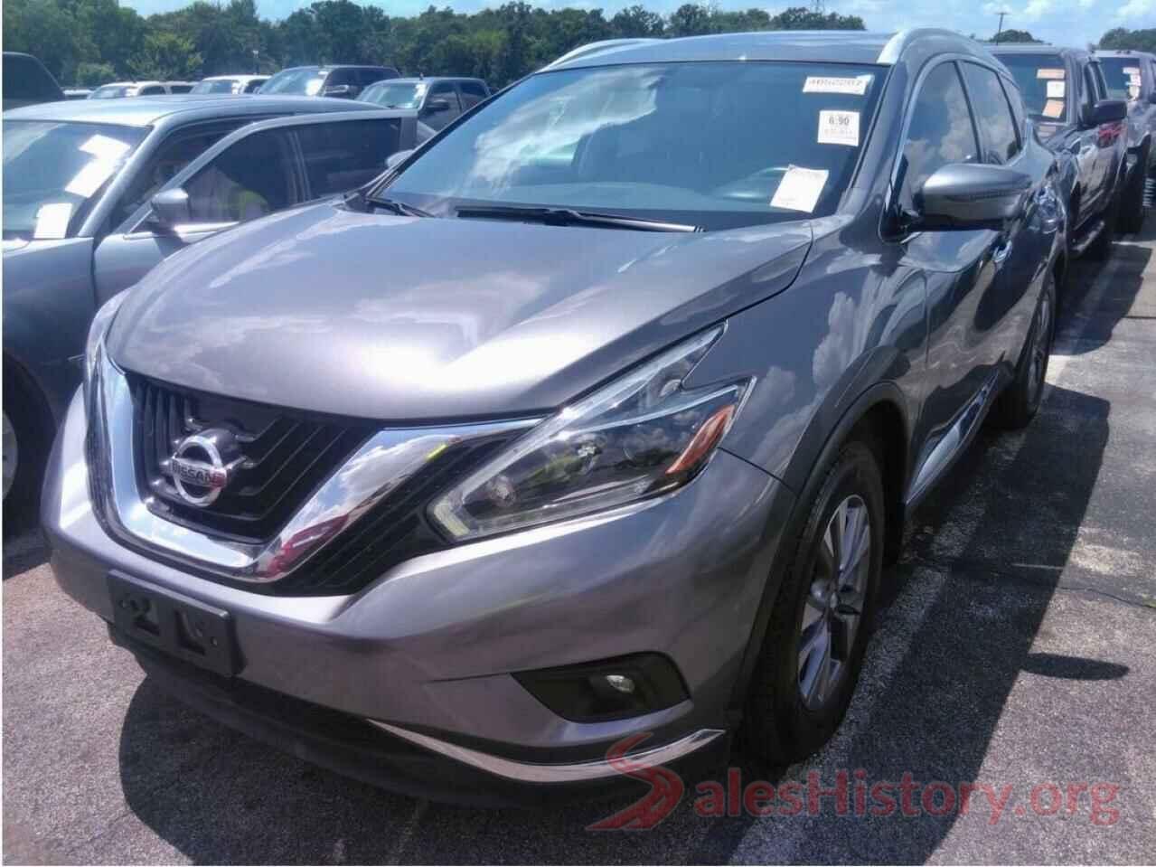 5N1AZ2MGXJN109627 2018 NISSAN MURANO