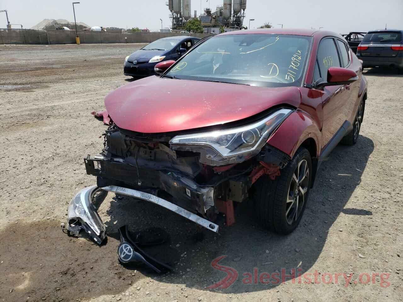 JTNKHMBX9J1010892 2018 TOYOTA C-HR