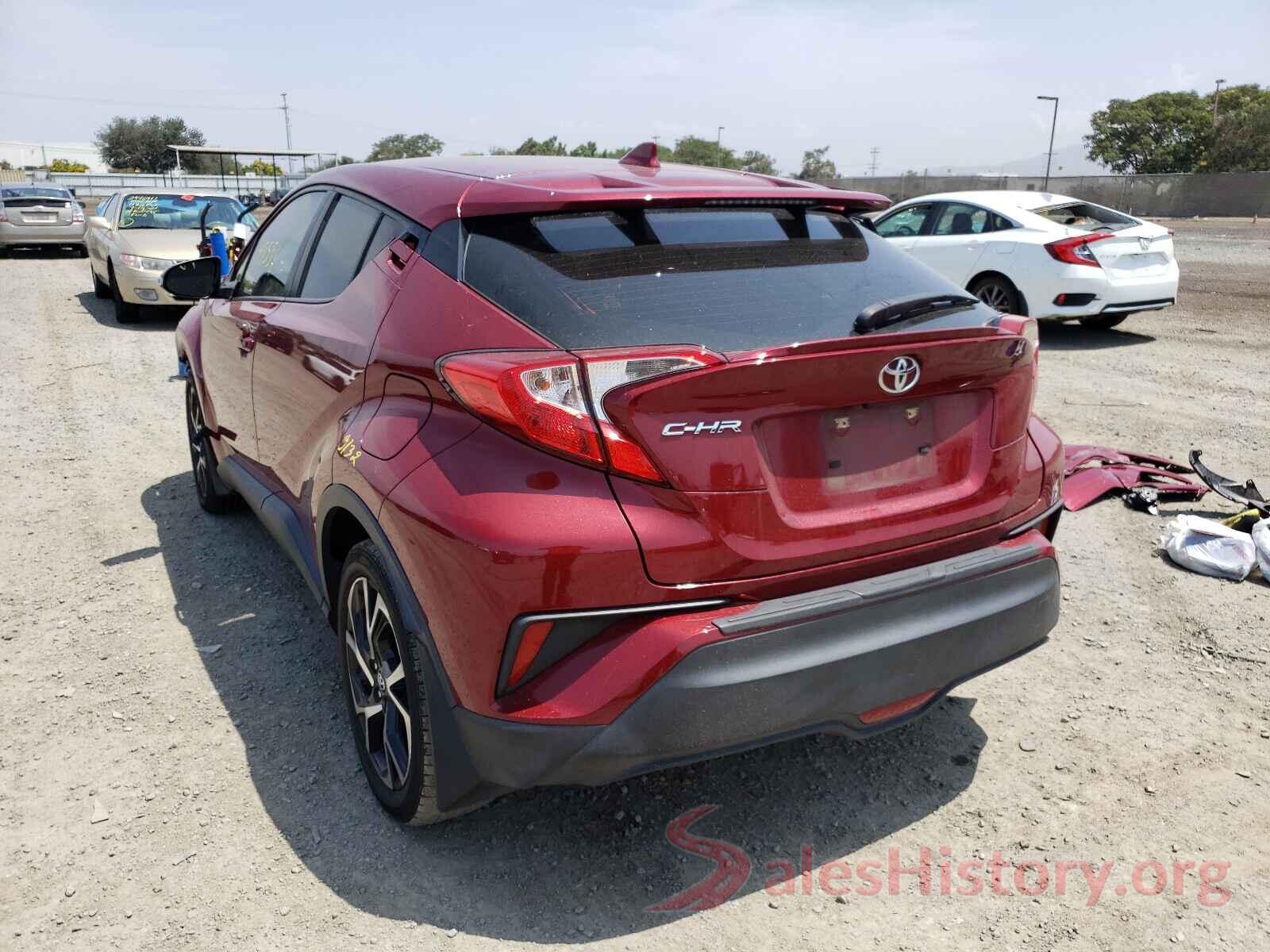 JTNKHMBX9J1010892 2018 TOYOTA C-HR