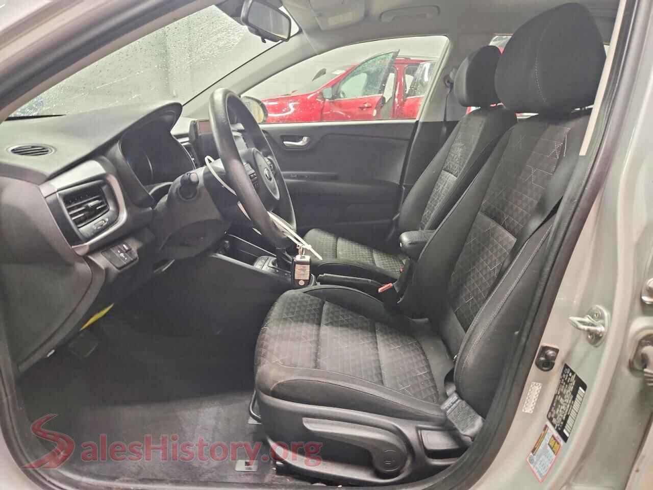 2021 KIA RIO VIN 3KPA24AD8ME386302, engine bay