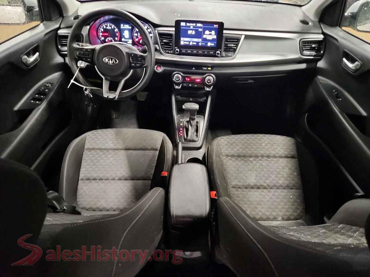 2021 KIA RIO VIN 3KPA24AD8ME386302, interior dashboard