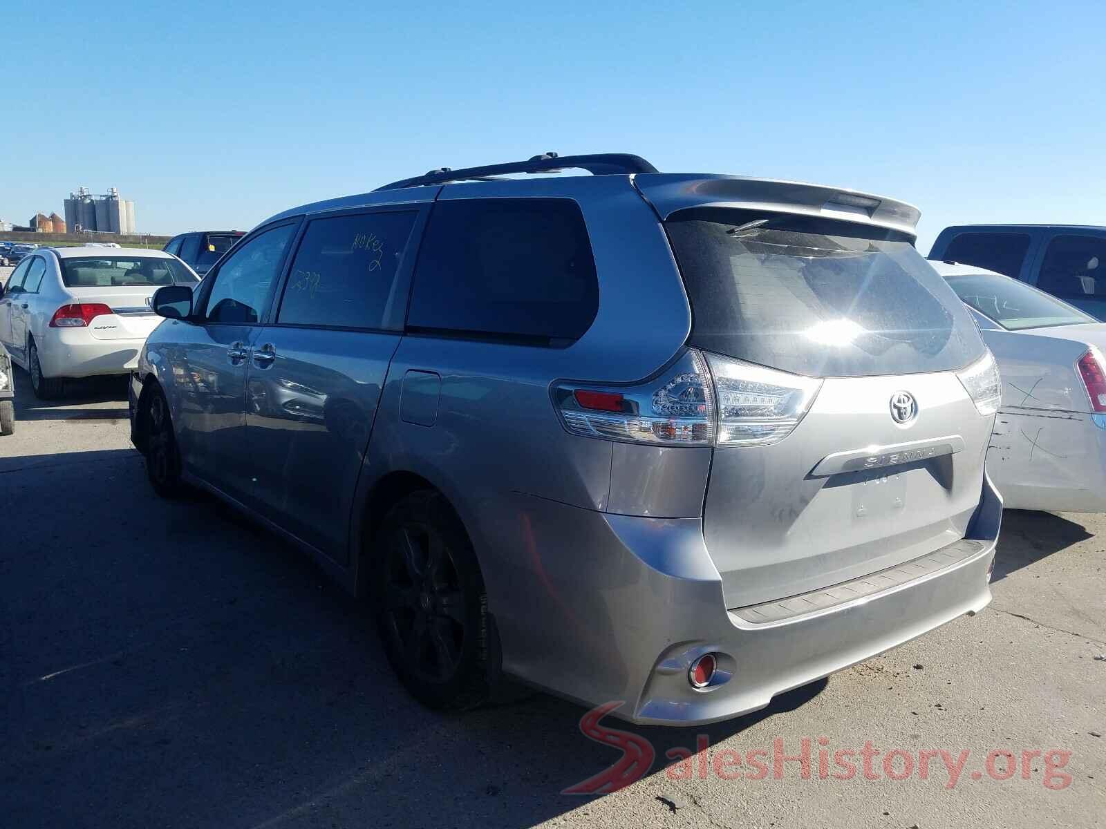 5TDXZ3DC5HS899893 2017 TOYOTA SIENNA