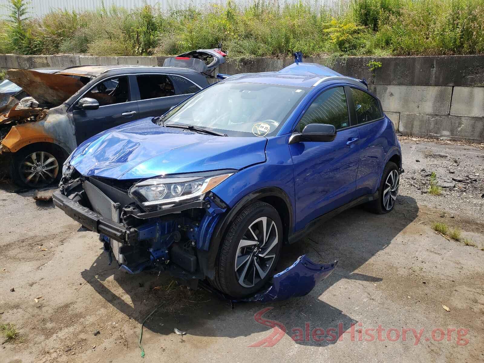 3CZRU6H16KG704174 2019 HONDA HR-V